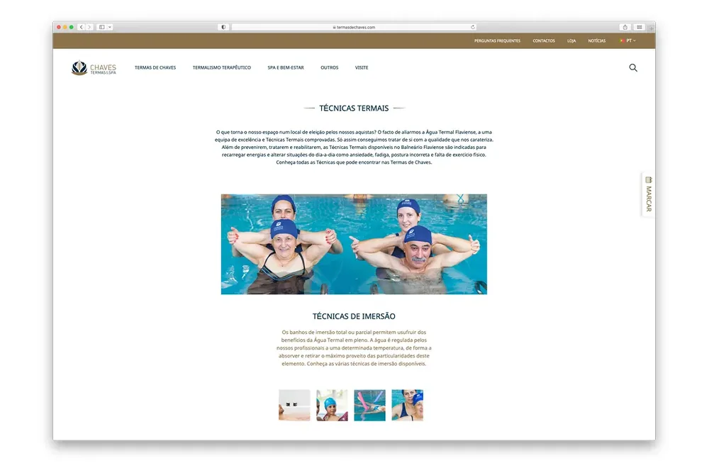 Termas de Chaves - Site
