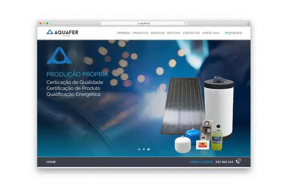 Website AQUAFER