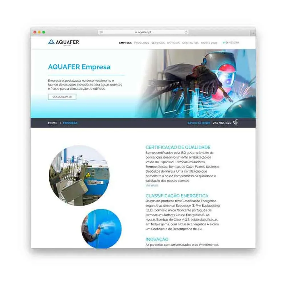 Website AQUAFER