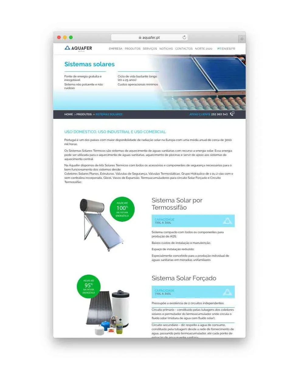 Website AQUAFER