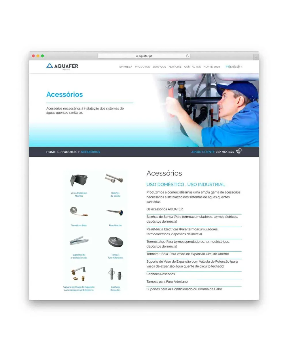 Website AQUAFER