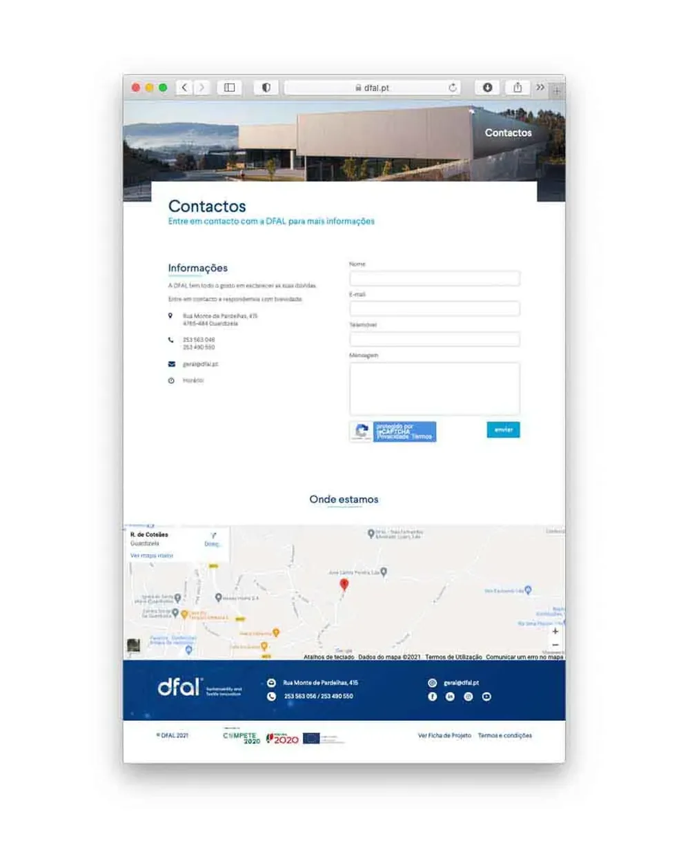 Website Dfal