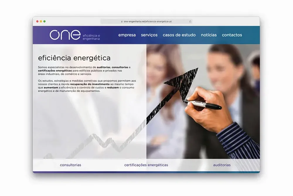 Website for ONE Efficiency and Engineering