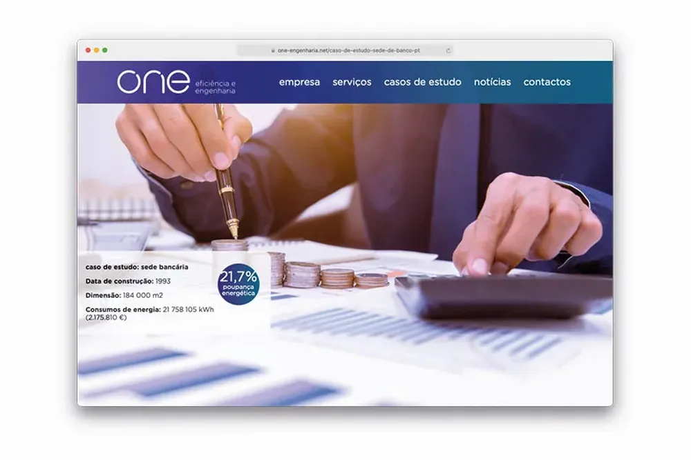 Website for ONE Efficiency and Engineering