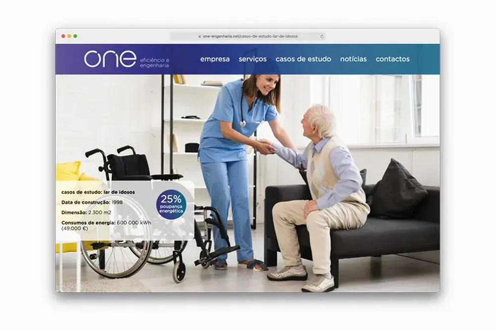 Website for ONE Efficiency and Engineering