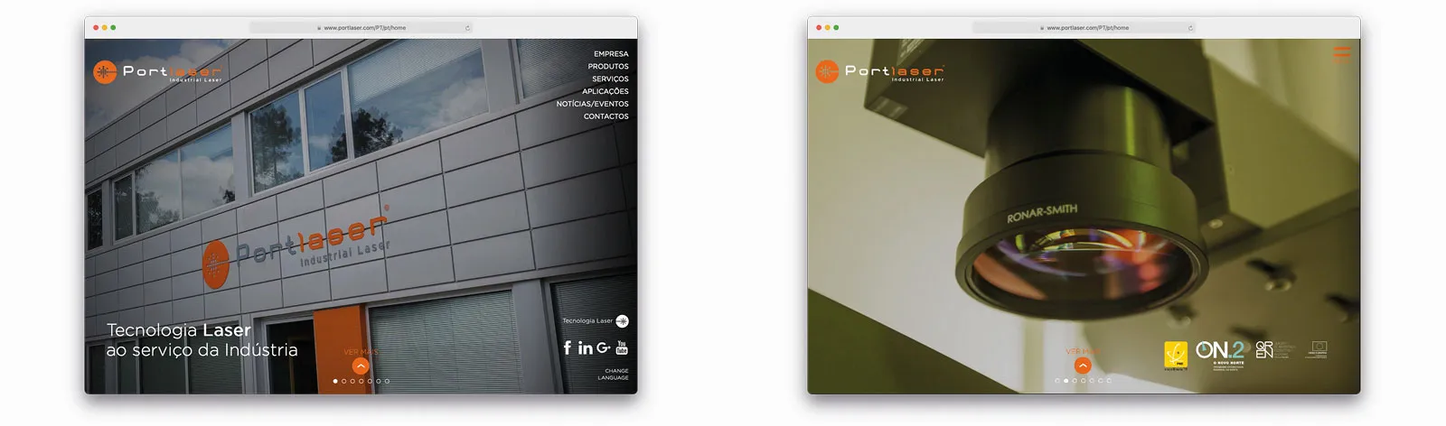Website PortLaser