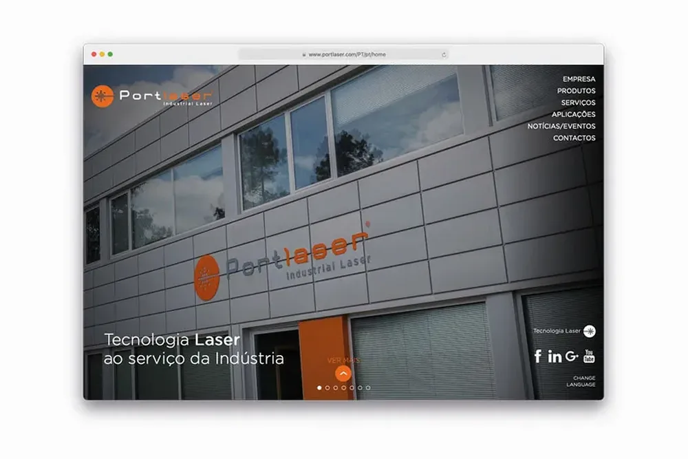 Website PortLaser