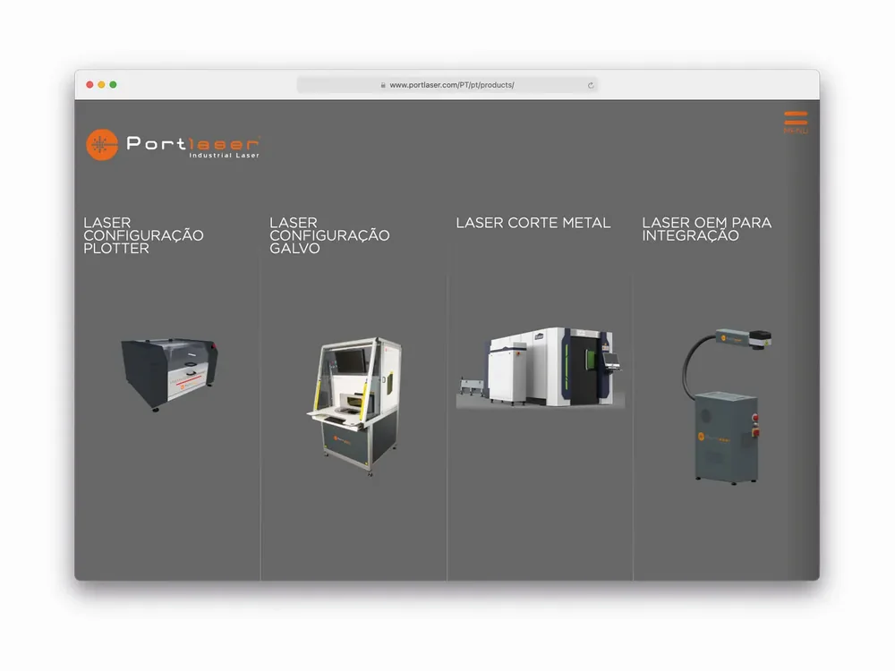 Website PortLaser