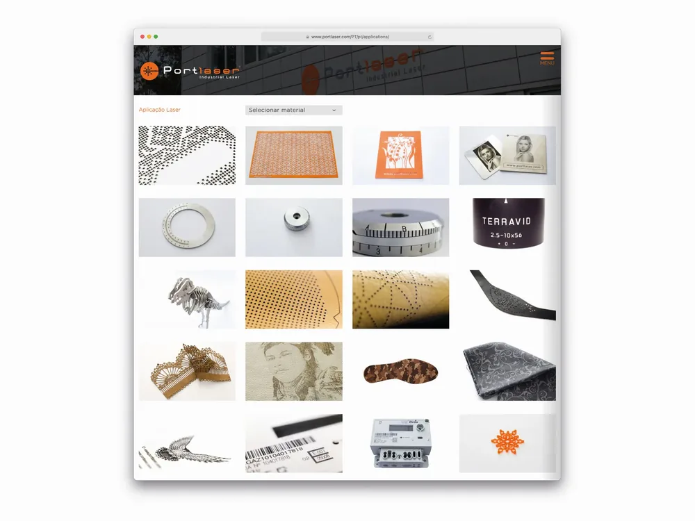 Website PortLaser