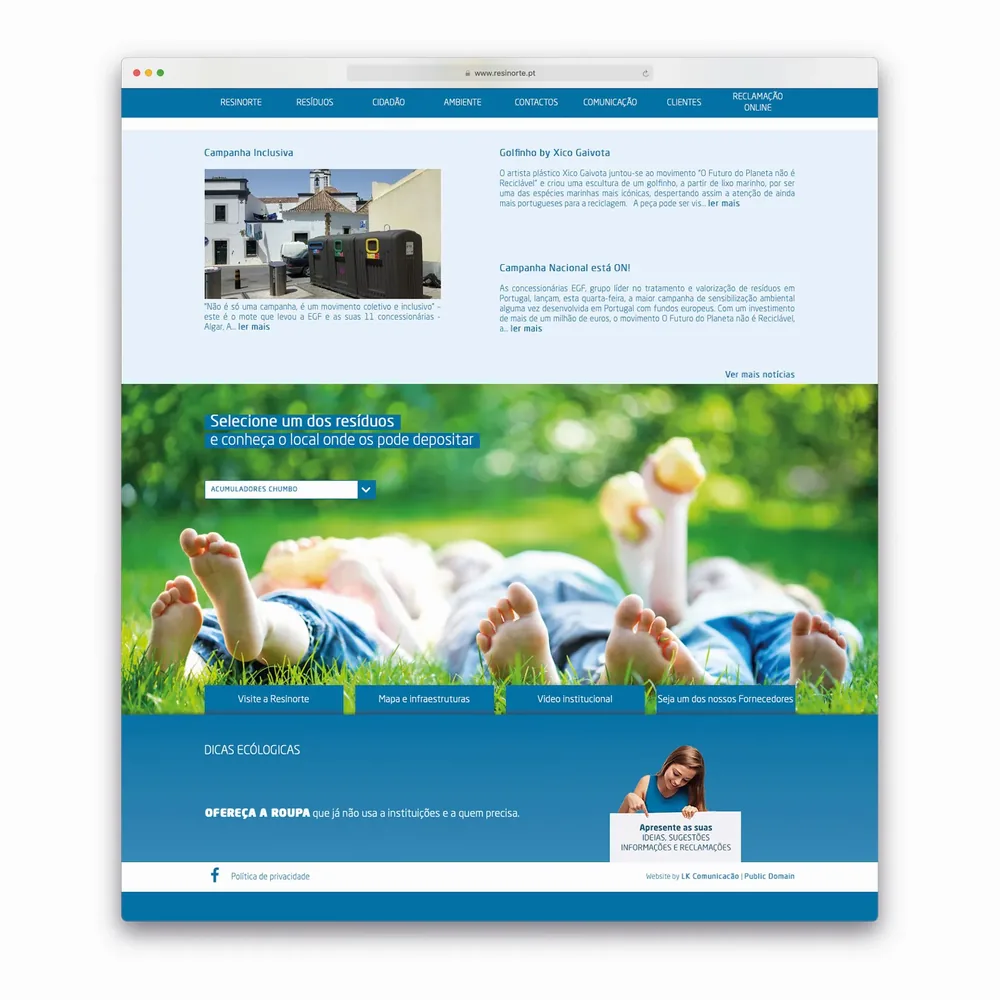 Website Resinorte
