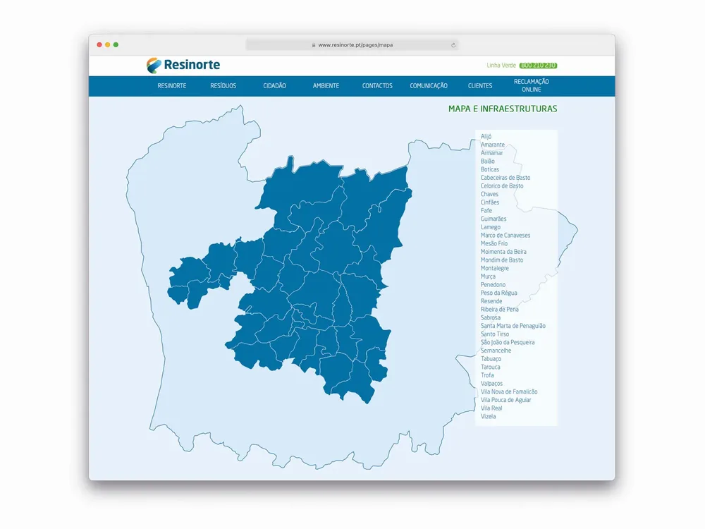 Website Resinorte