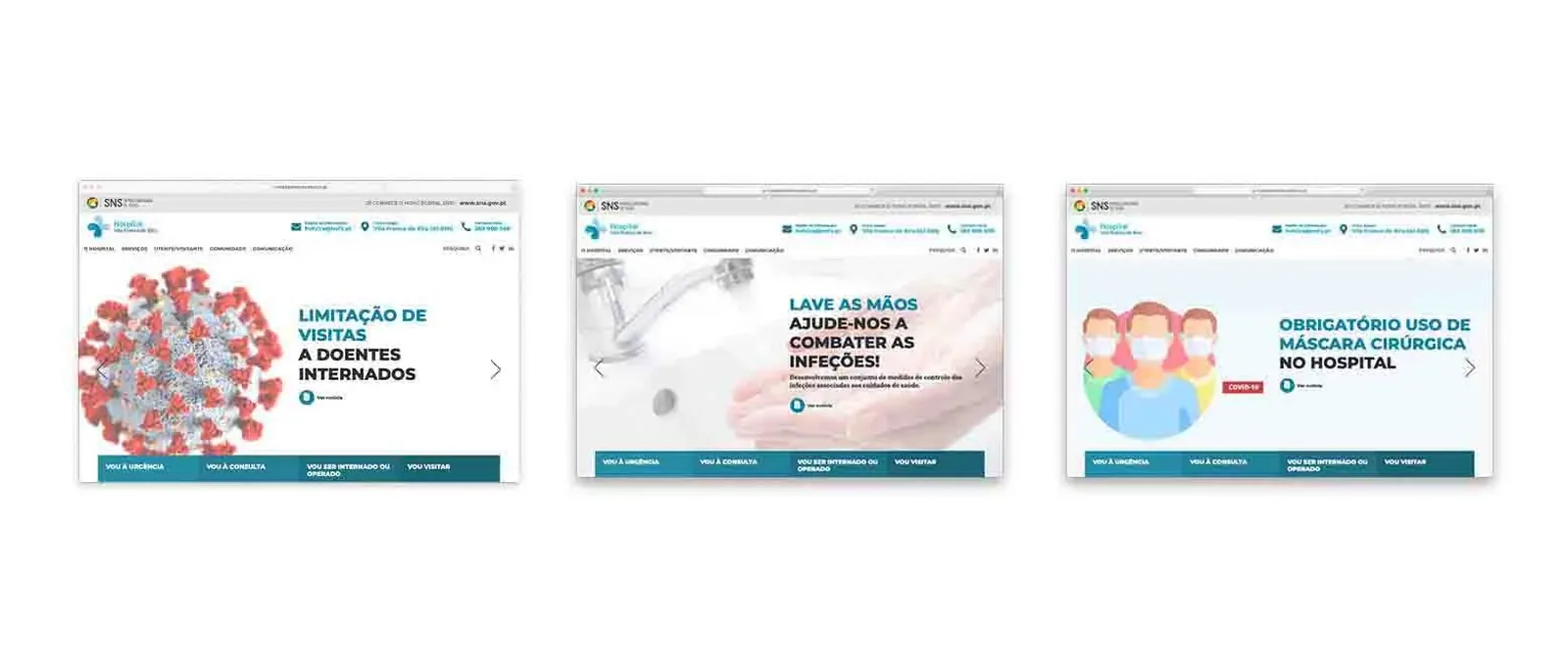 Website Hospital Vila Franca de Xira